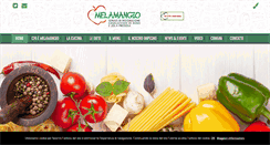 Desktop Screenshot of melamangio-spa.it